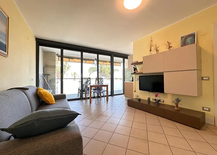 Marina Dei Sogni - Fronte Mare Con Terrazza E Aria Condizionata Apartamento San Lorenzo al Mare